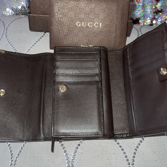 Preloved Gucci trifold GG monogram excellent condition - Picture 6 of 12